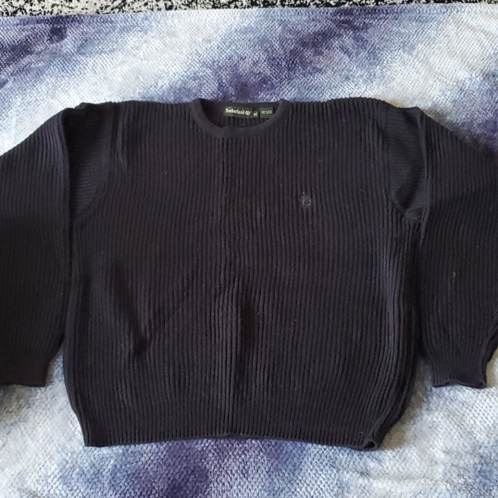Black Timberland Sweater XL